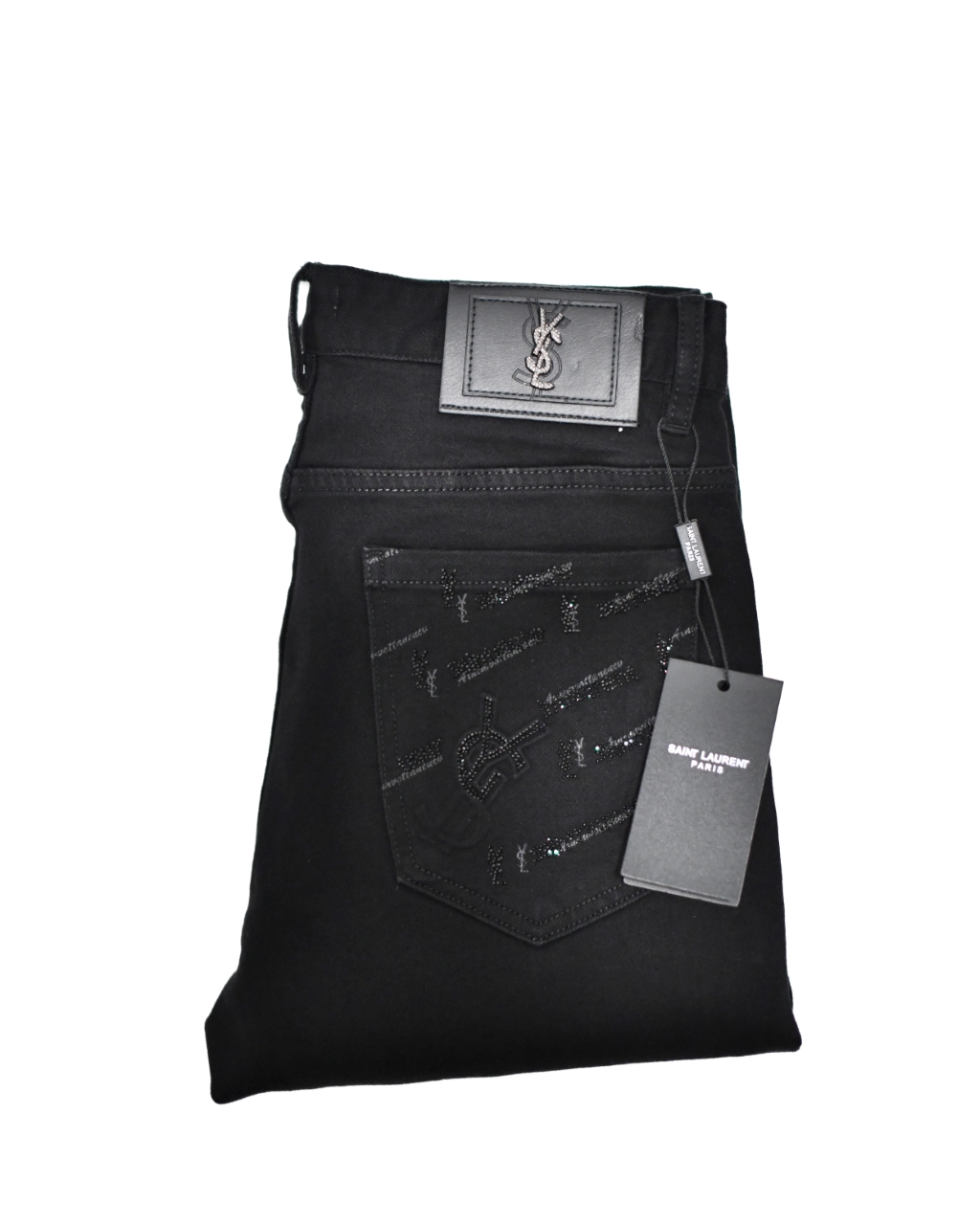 2024 Latest YSL St. Lorland Craft Jeans: Comfortable, Elastic, Top-Up Style - 图片 3