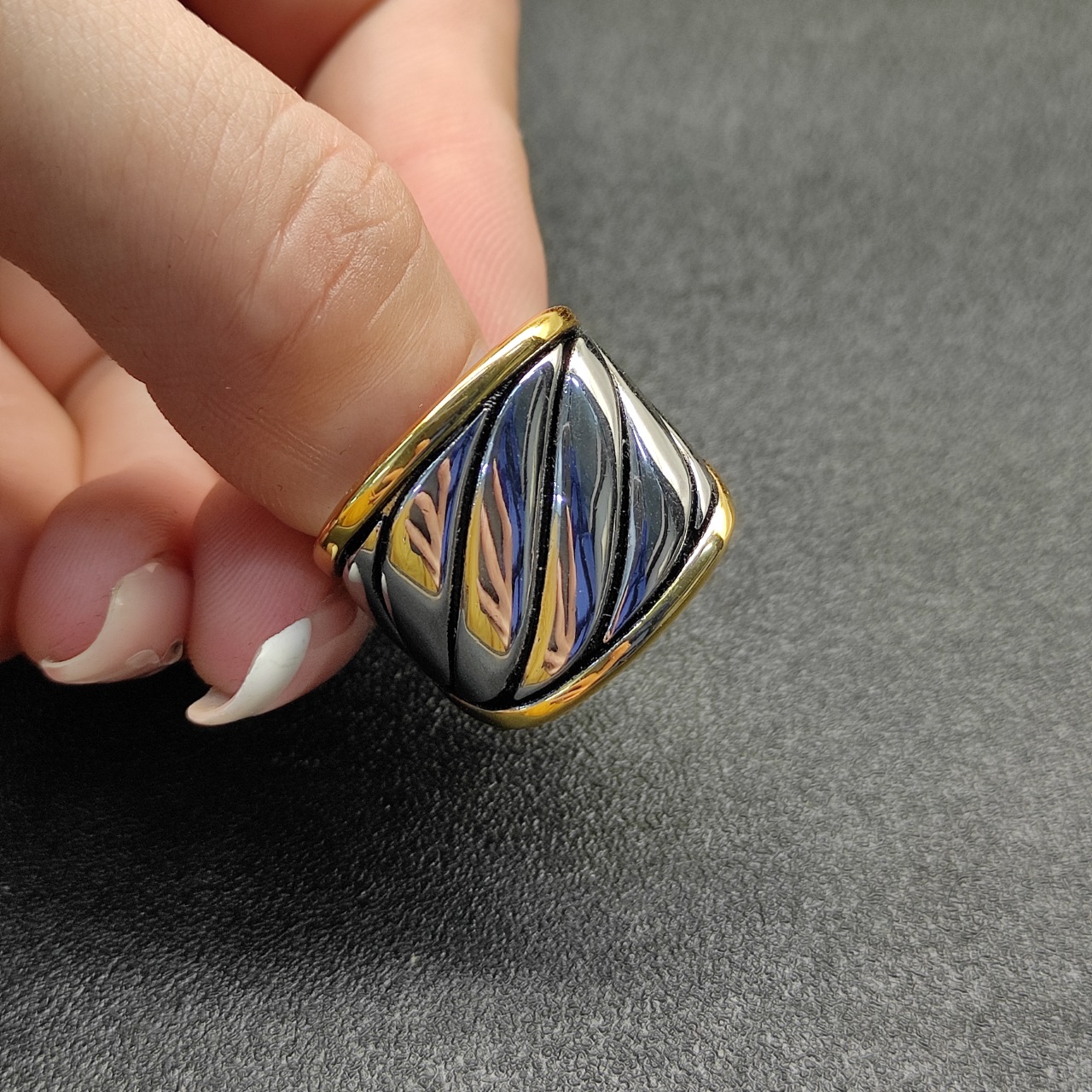 219 on new. David Yurman’s chalk ring Silver size: beauties, 6-7-8-9, four - 图片 4