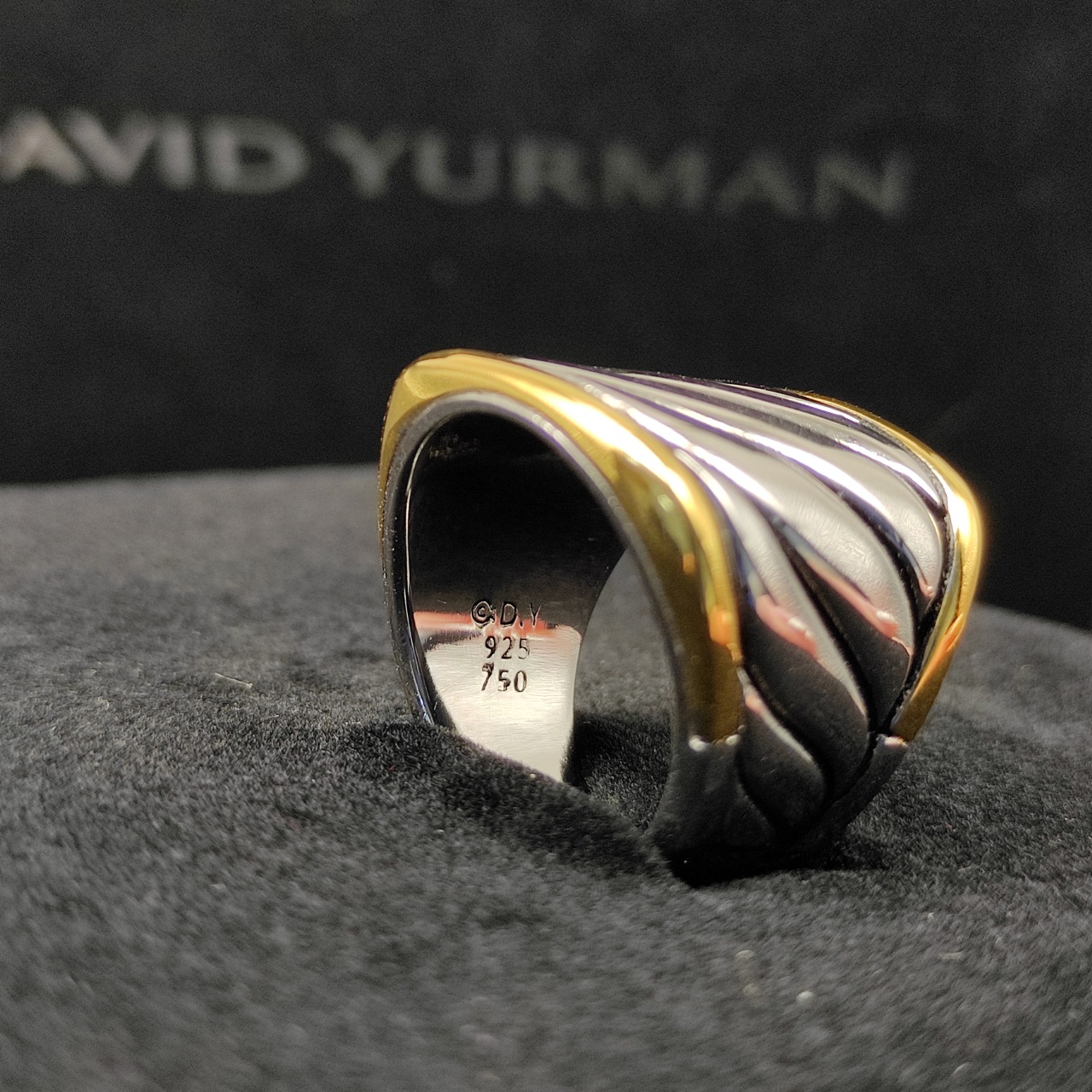 219 on new. David Yurman’s chalk ring Silver size: beauties, 6-7-8-9, four - 图片 6