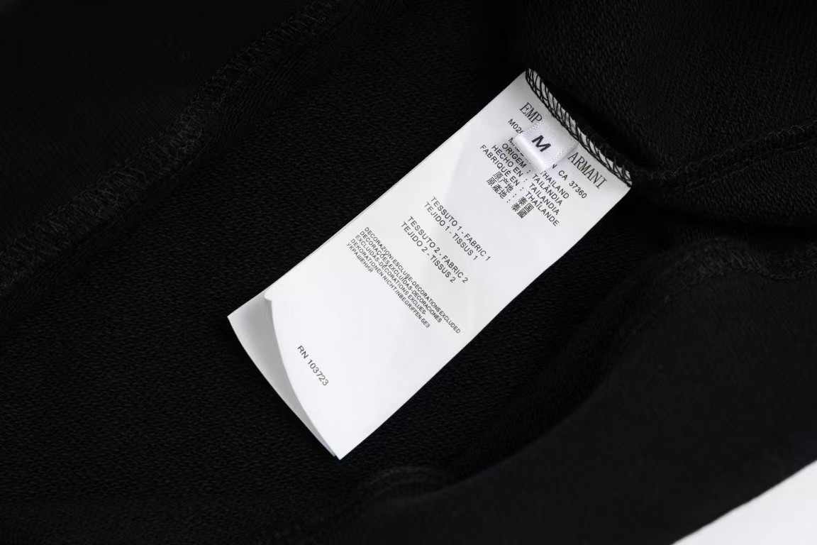 Armani Cotton Fabric: Soft, Comfortable, Unshrunk, Original Custom Appliance, 380g Twirl. - 图片 7