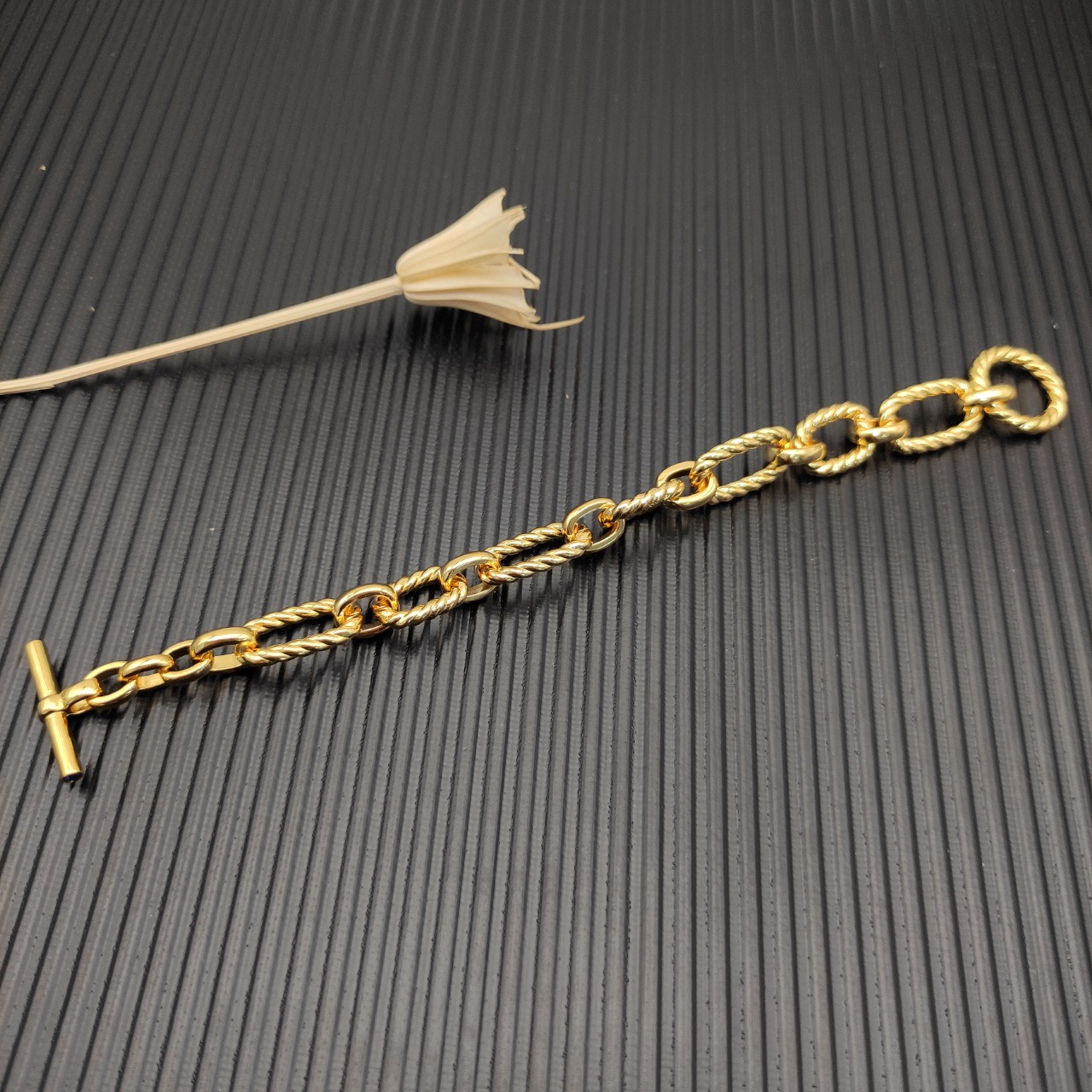 NO:108918,V-gold David Yurman Gold Newline Sapphire Bracelet Size 19cm, jewelry boutique, bracelet19860909V金David Yurman 金色纽线蓝宝石手链  尺寸19cm,饰品精品,bracelet,Jewelry