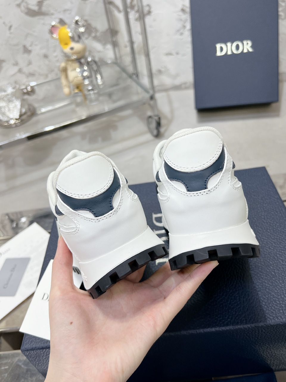 Dior C'est デザイン 厚底カジュアルスニーカー