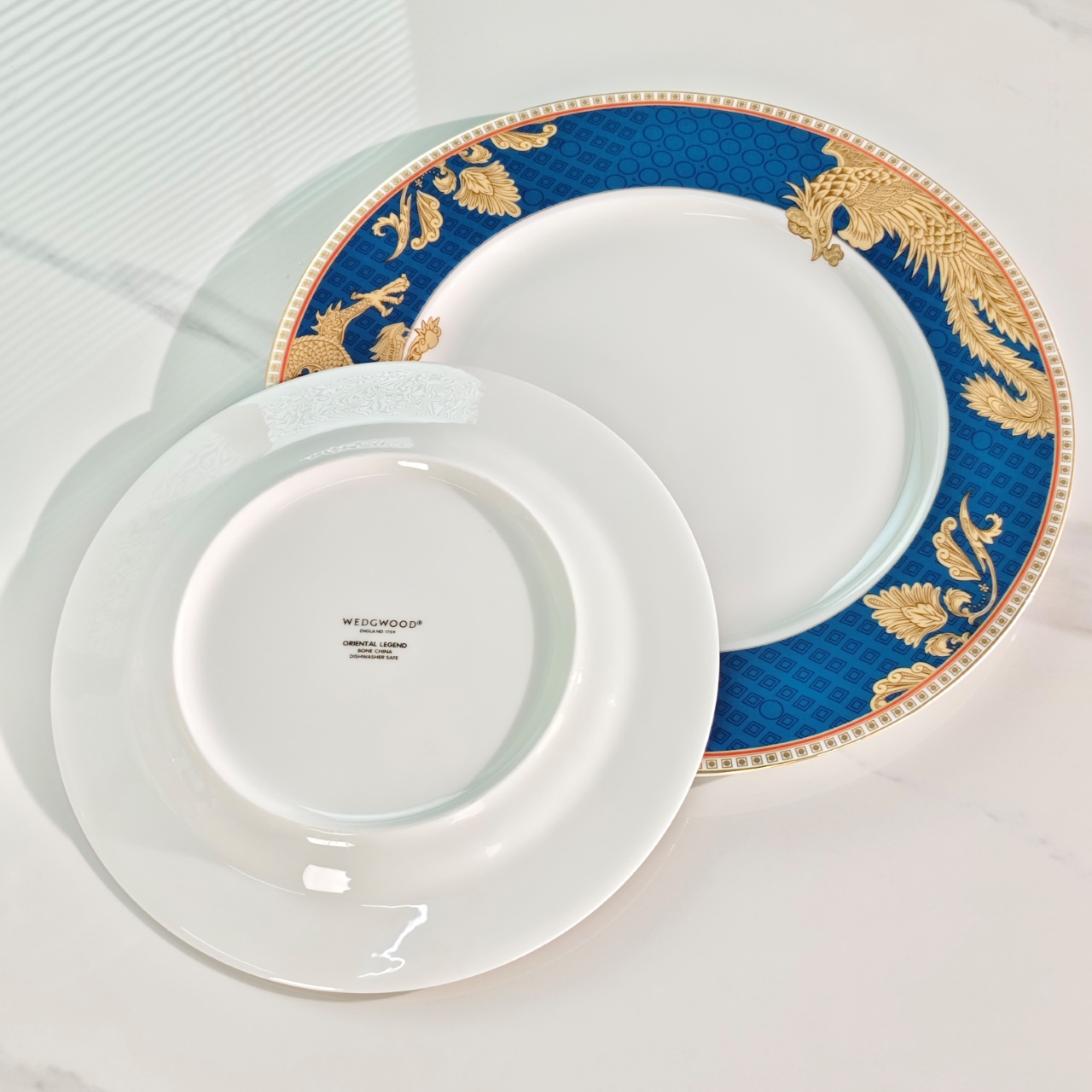 WEDGWOOD Oriental Legend – Set of Two Plates - Comprehensive 5