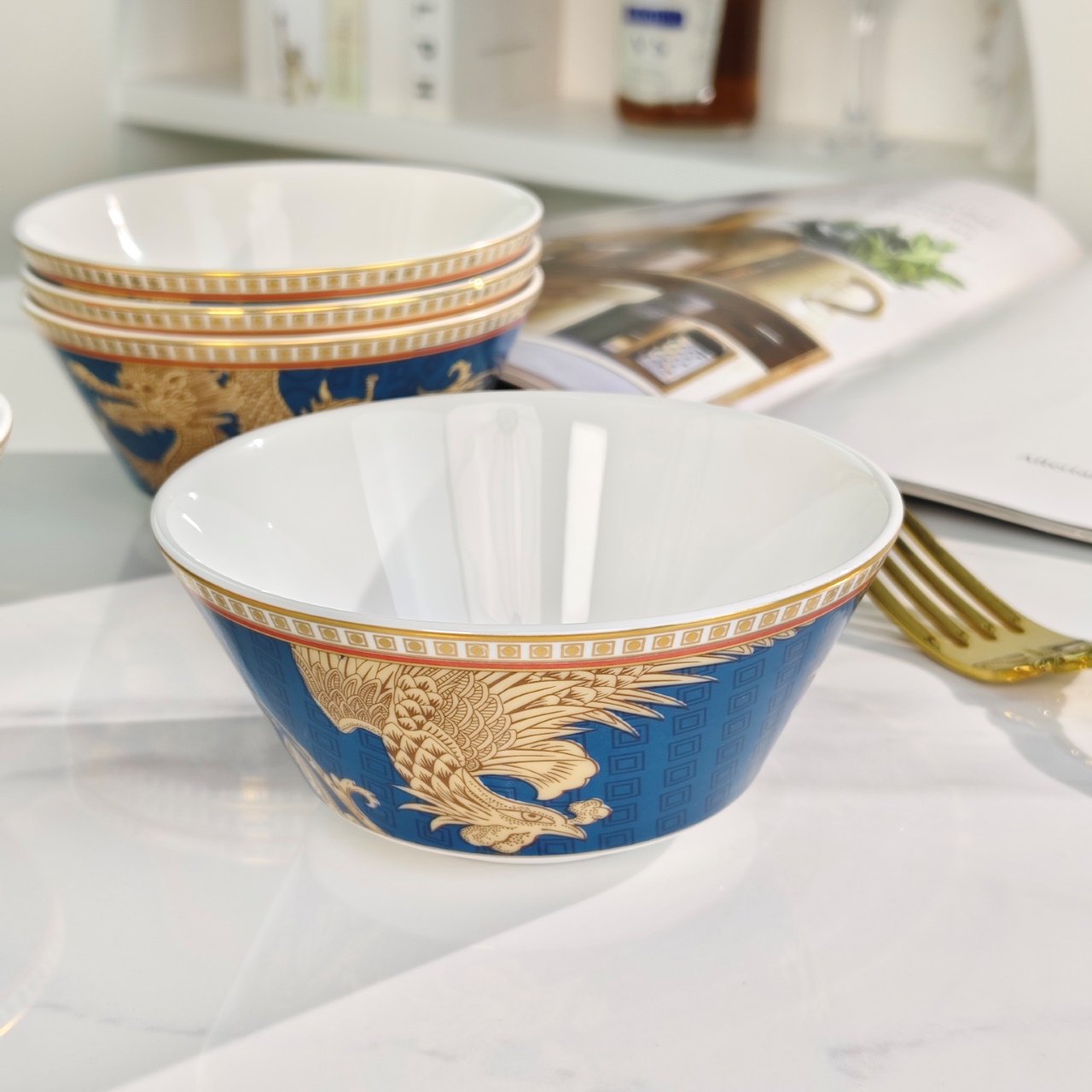 Wedgwood Oriental Legend – Set of 5 Bowls - Comprehensive 5