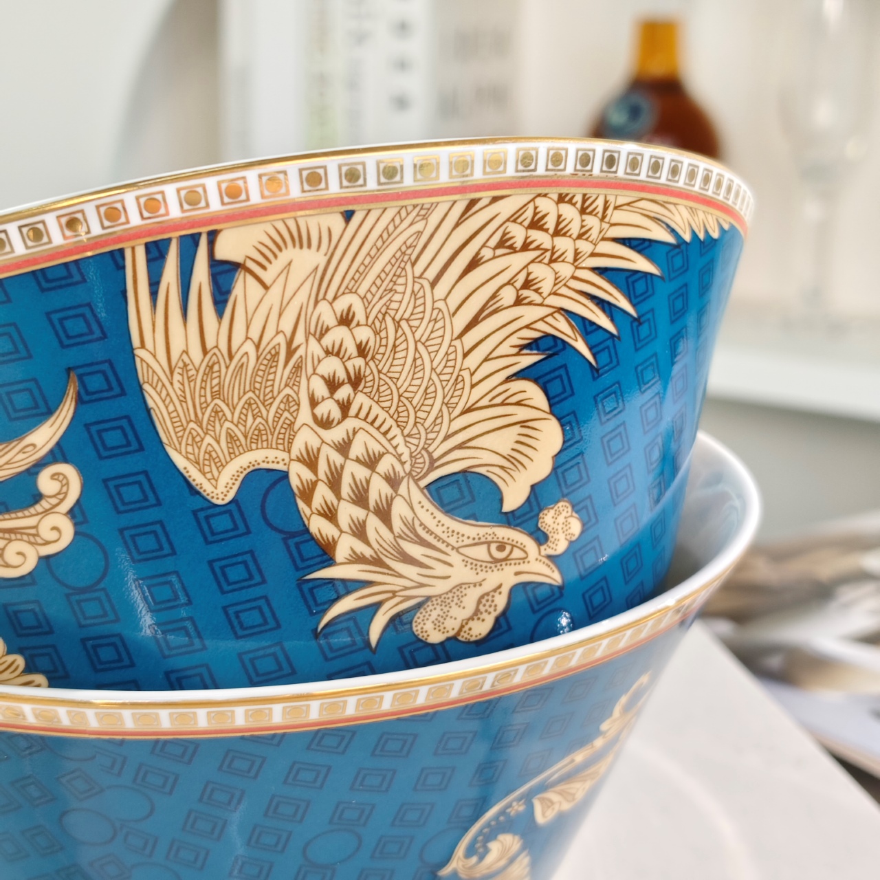 WEDGWOOD Oriental Legend Double-Sided Bowl - Comprehensive 6
