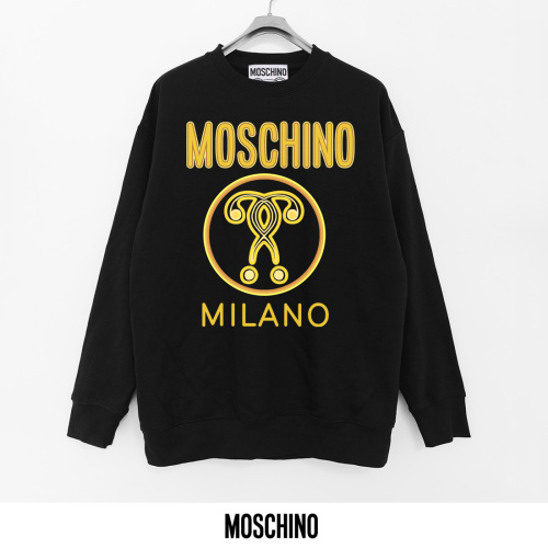 Moschino Milano Printed Crewneck Sweatshirt - Soft, Breathable Cotton Terry - XS to XL 1 Moschino Milano Printed Crewneck Sweatshirt - Soft, Breathable Cotton Terry - XS to XL