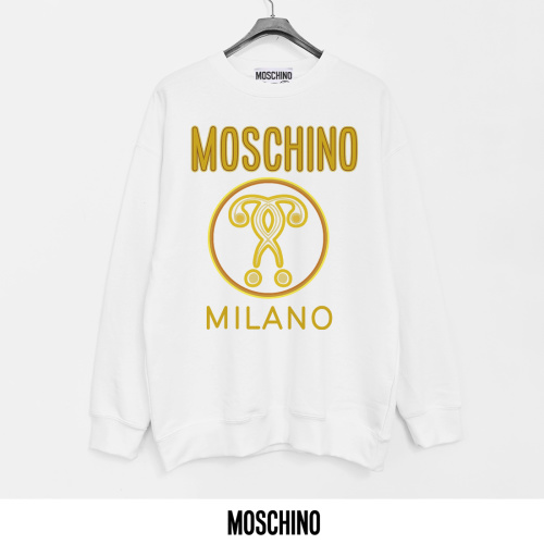 Moschino Milano Print Cotton Sweatshirt - Soft, Breathable, and Durable 1 Moschino Milano Print Cotton Sweatshirt - Soft, Breathable, and Durable