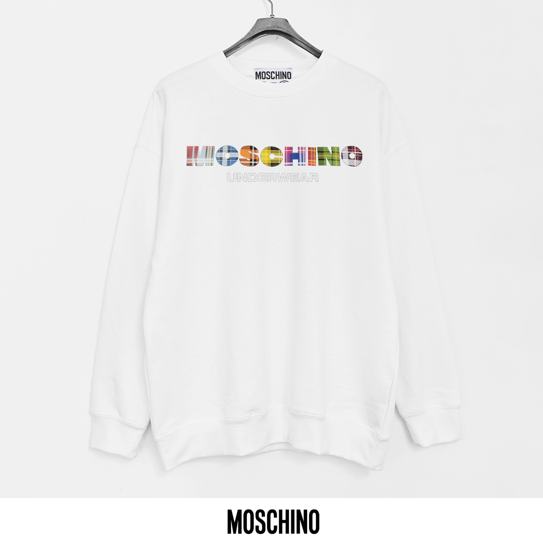 Moschino Printed Cotton Terry Sweatshirt - Soft, Breathable, and Durable