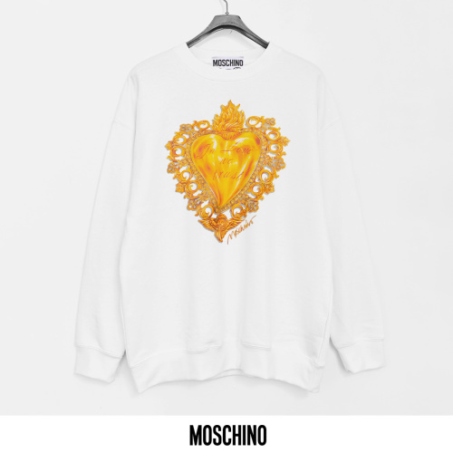 Moschino Printed Crewneck Sweatshirt - Soft Cotton, Original Design 3 Moschino Printed Crewneck Sweatshirt - Soft Cotton, Original Design