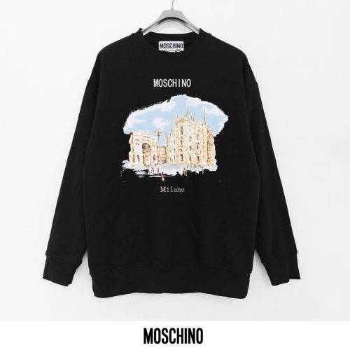 Moschino Printed Cotton-Terry Crewneck Sweatshirt - Soft, Durable, and Breathable 1 Moschino Printed Cotton-Terry Crewneck Sweatshirt - Soft, Durable, and Breathable