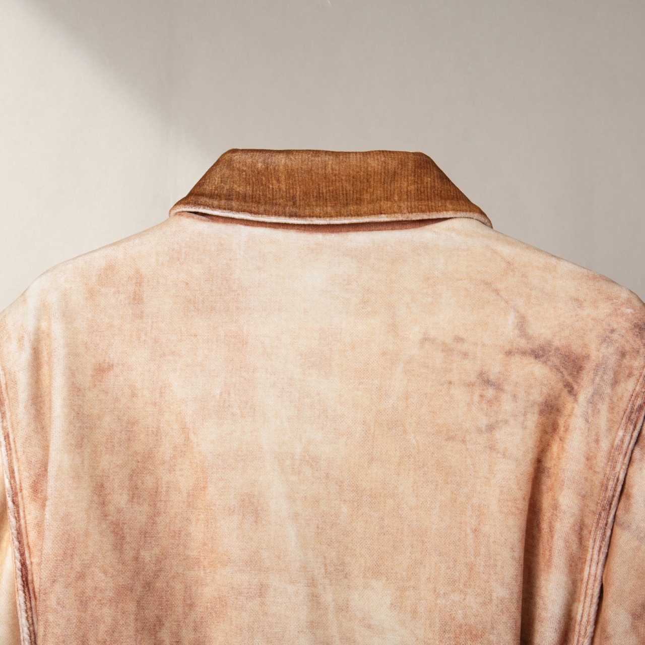“24AW Single-and-a-Behaviour Female Suit in Brown Velvet Cotton Jacket” - 图片 6