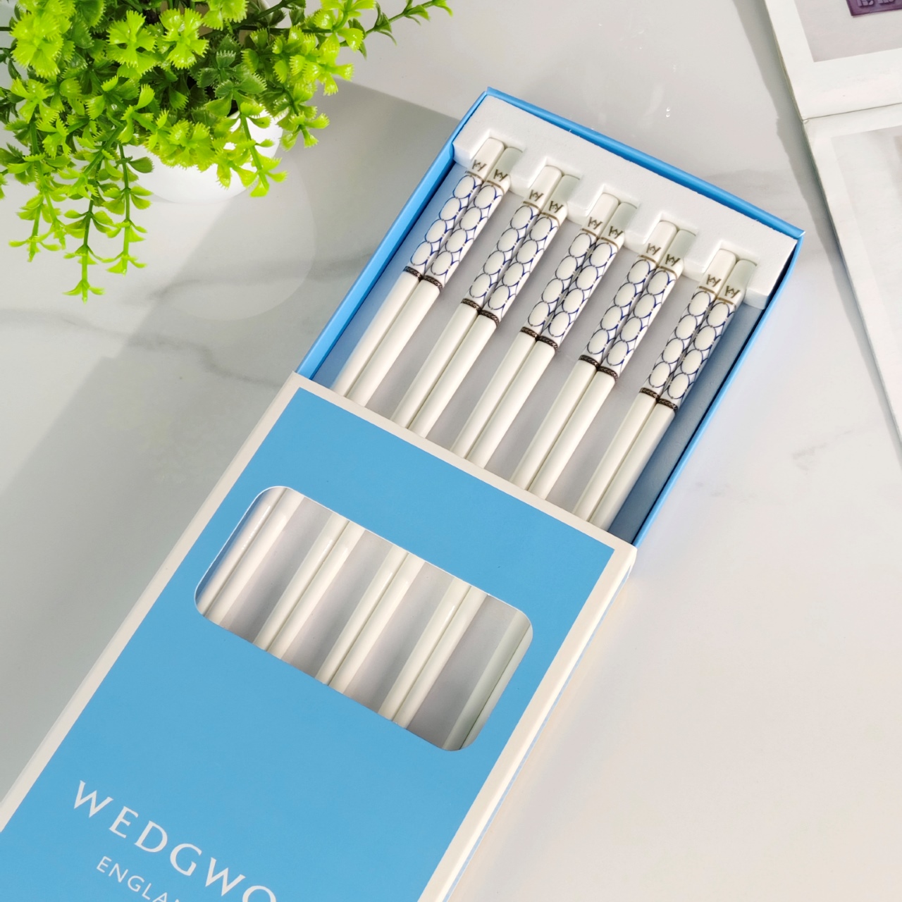 **WEDGWOOD Bone China Chopsticks** - Comprehensive 4