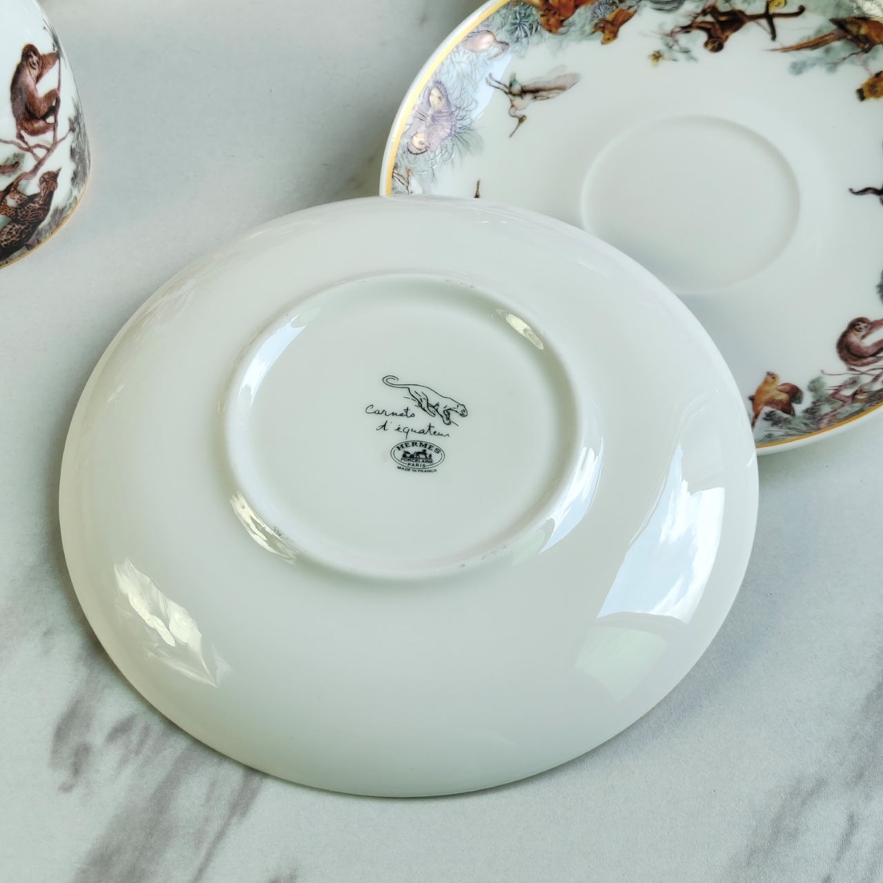 Hermès 15-Piece Jungle Footed Coffee Set - Comprehensive 8