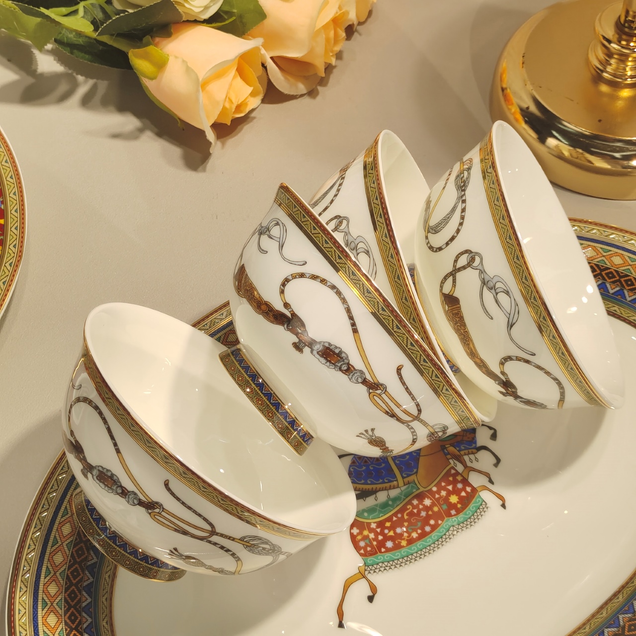 Hermès Maison Lifestyle Luxury Home Decor Blanket Tableware Bedding 5