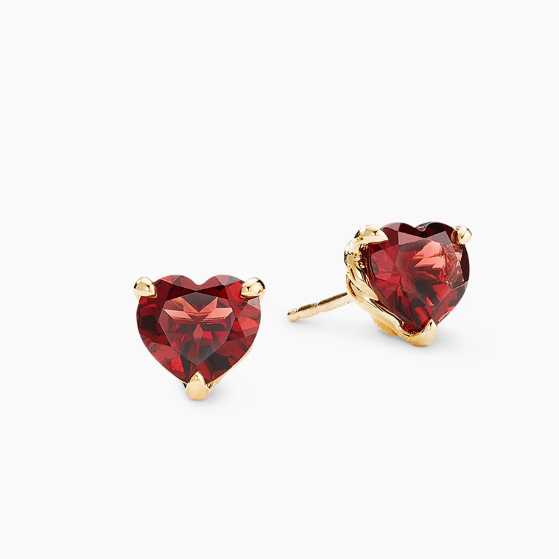 NO:555518,David Yurman 8mm Ruby Love Stud Earrings, No. DYEH-108, fine jewelry19860909David Yurman 8mm红宝石爱心耳钉, 编号 DYEH-108,饰品精品,Jewelry