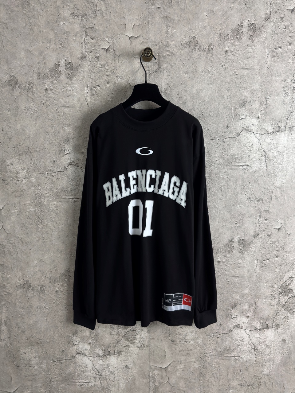 巴黎世家Balenciaga 球服01号长袖💰P120 颜色:黑色