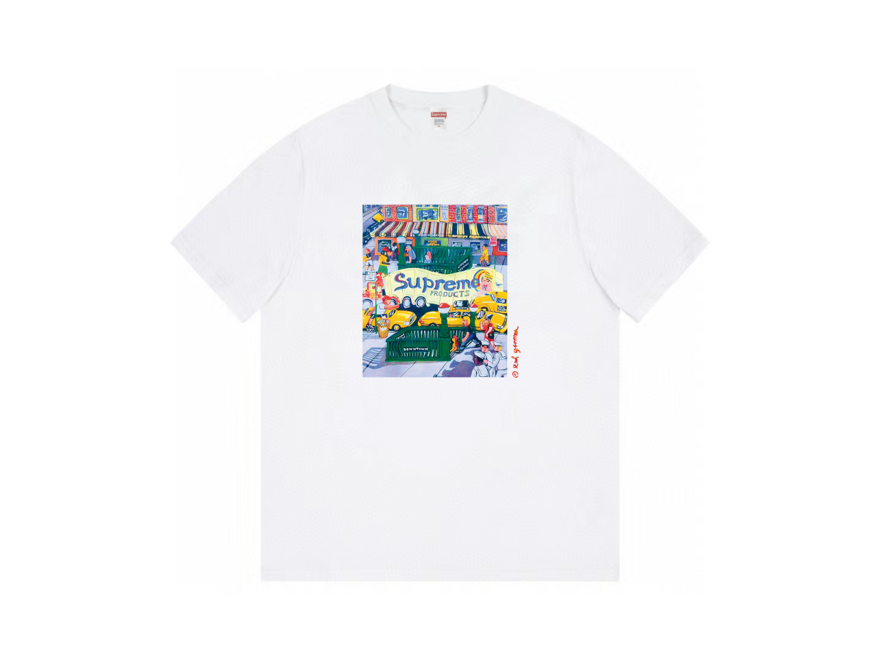 슈프림 남성 반팔 87214 Supreme T Shirt