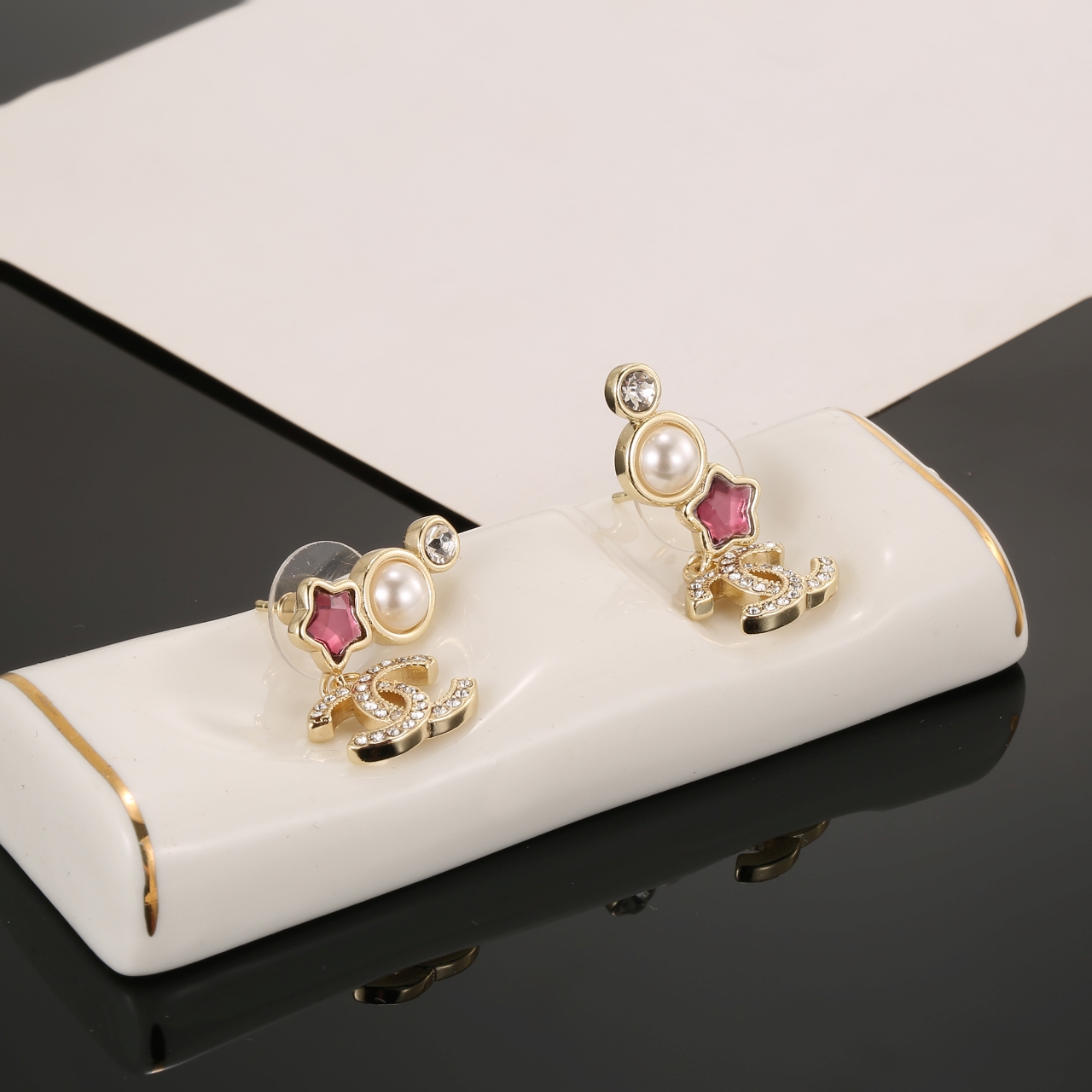 Chanel Haute Joaillerie Fine Jewelry Earrings Necklace Ring Ref 3
