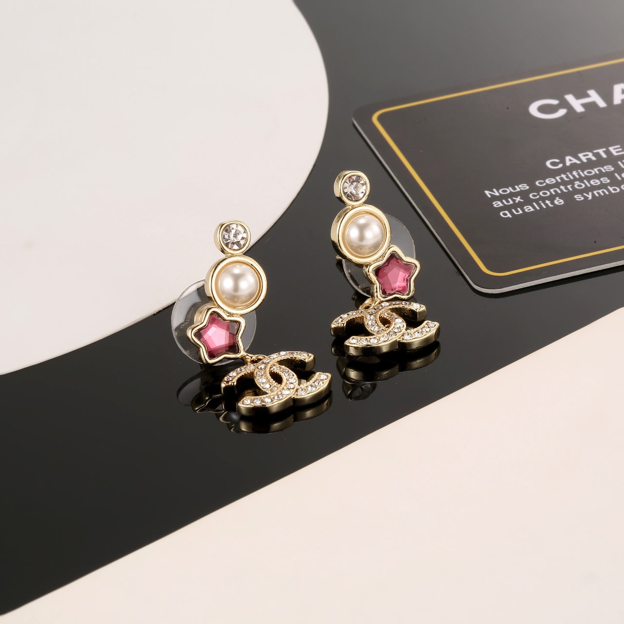 Chanel Haute Joaillerie Fine Jewelry Earrings Necklace Ring Ref 2