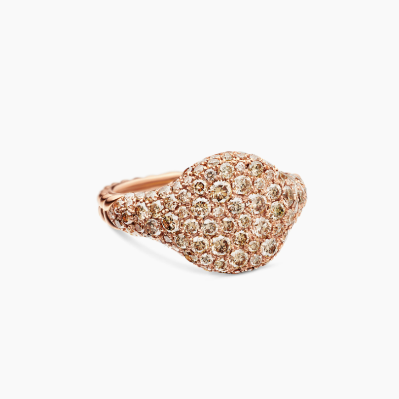 NO:380627,David Yurman Rose Gold Champagne Diamond 10mm Diamond New York Light Ring Size, Gorgeous Number, 6-7-8-9, Four Numbers, Elements, Ring19860909David Yurman 玫瑰金色香槟钻10mm镶钻纽约之光戒指 戒指尺寸美号,6-7-8-9,四个号,饰品精品,ring,Jewelry