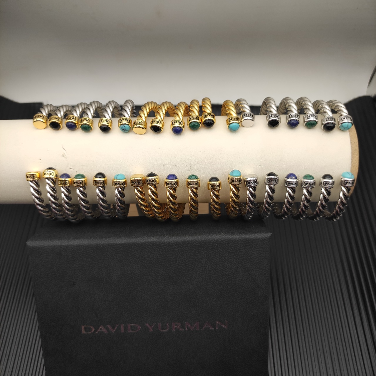 575 💰David Yuurman 6mm wire cuff bracelet. No. DYSZ-341-358 - 图片 4