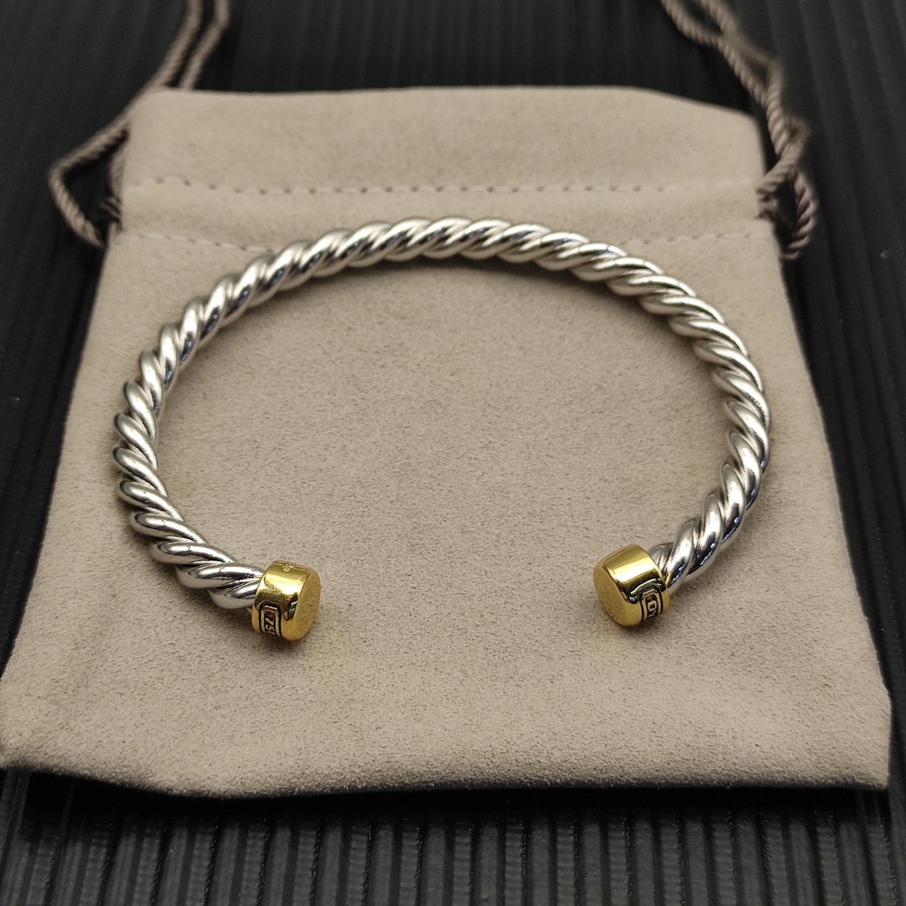 575 💰David Yurman 6MM cuff bracelet. No. DYSZ-358 - 图片 2