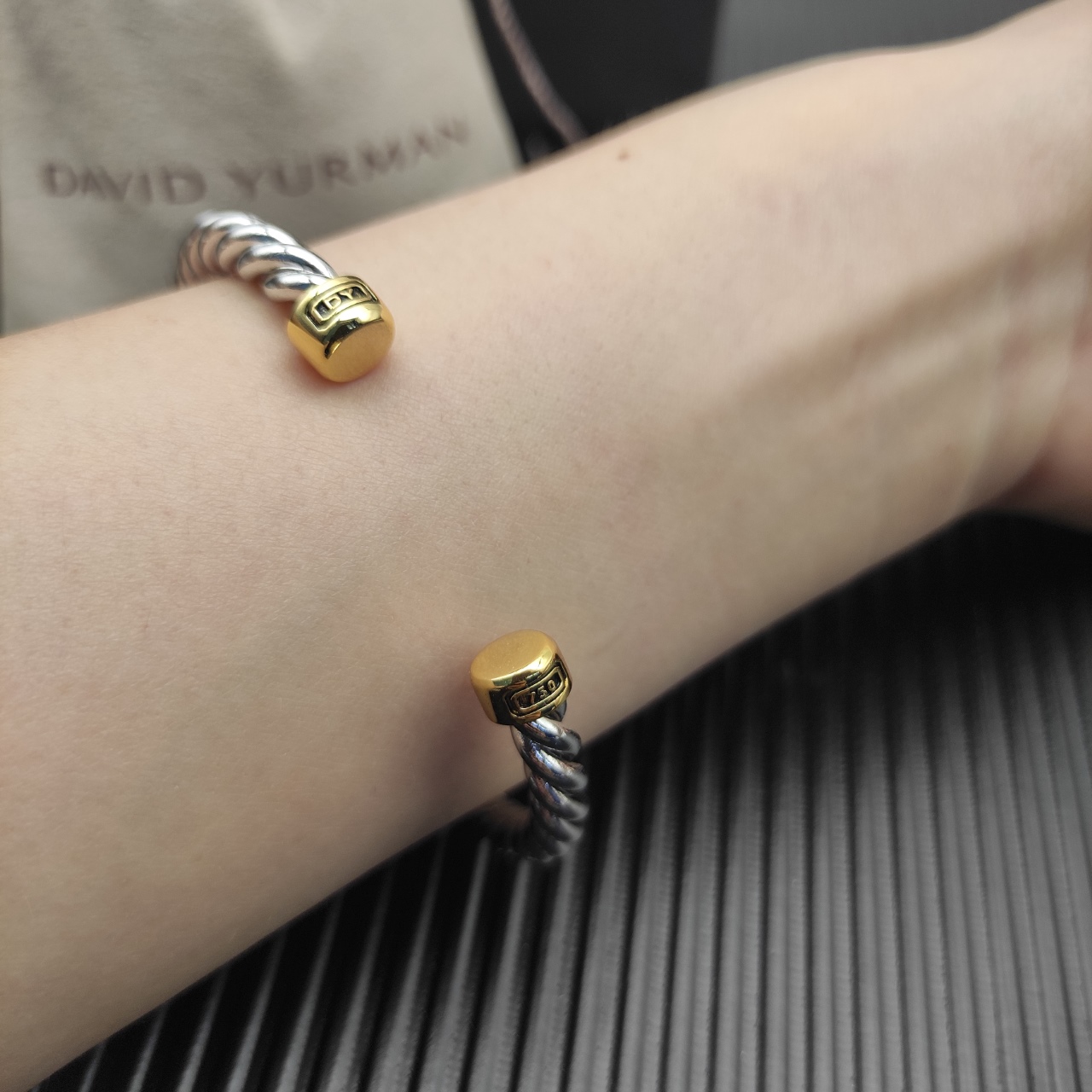 575 💰David Yurman 6MM cuff bracelet. No. DYSZ-358 - 图片 6