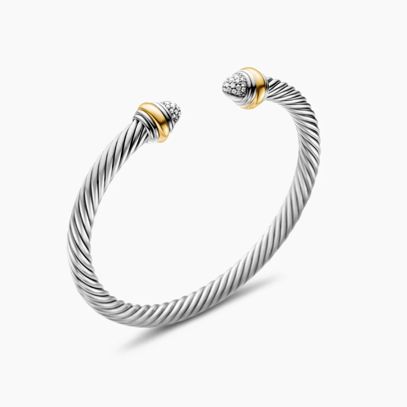 575 💰David Yurman 5mm full of drilled coloured bracelets. No. DYSZ-359 - 图片 1