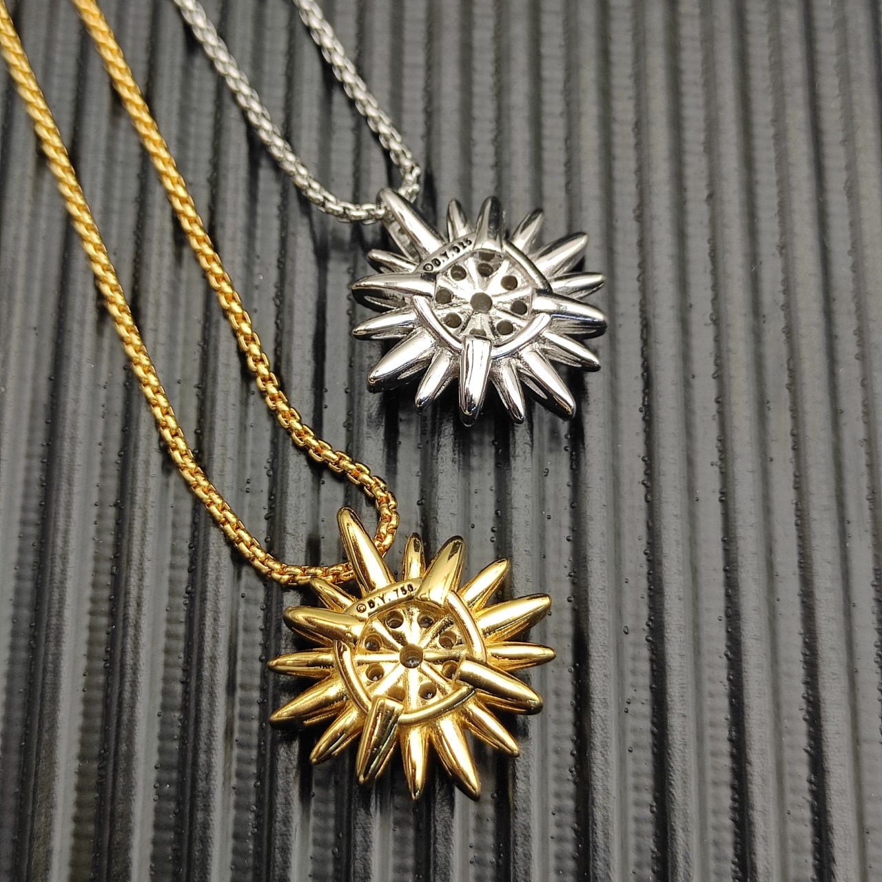 “David Yurman Sunflower Necklace with 1.5mm Chain, 45 + 5cm Extension – DYXL-175-176” - 图片 2