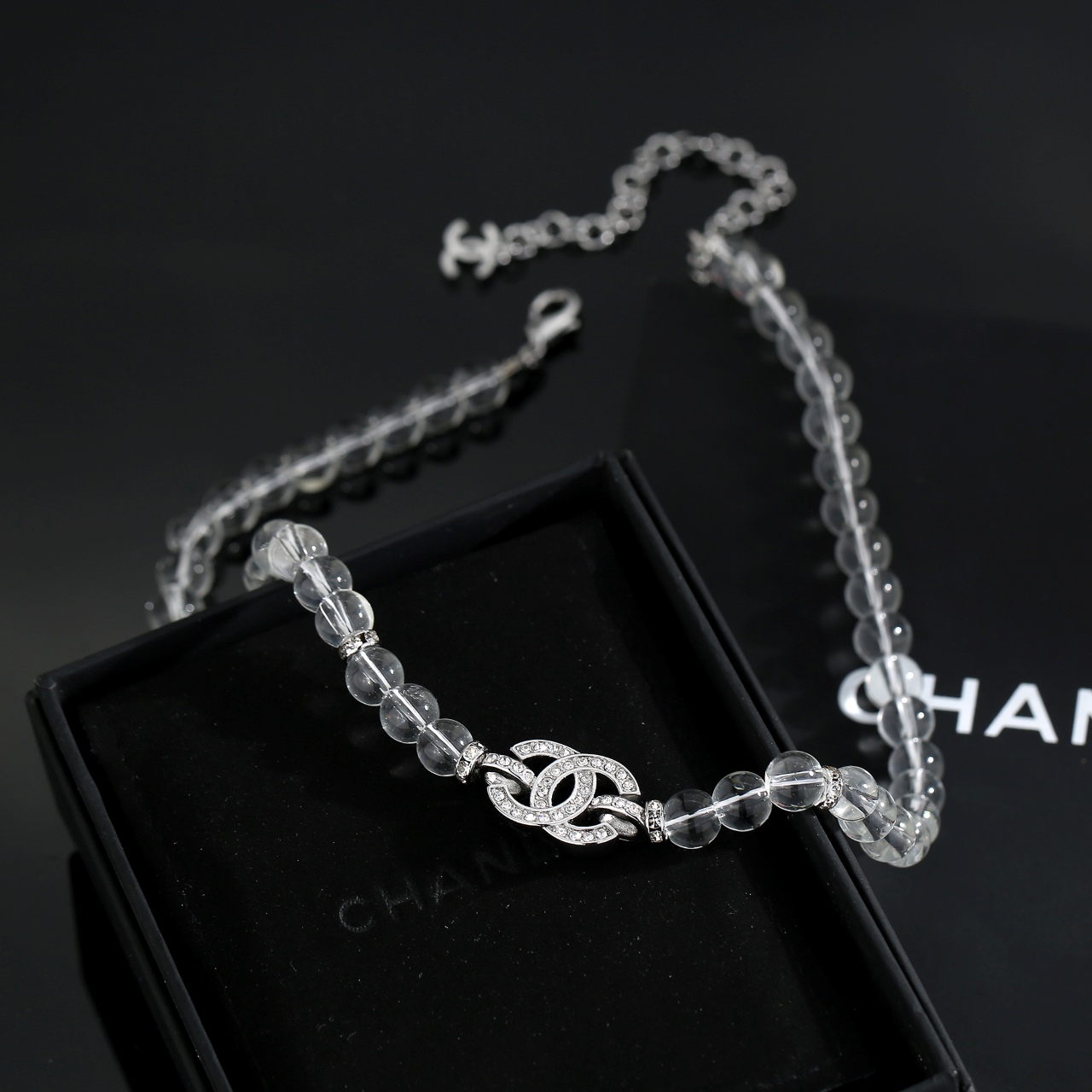  项链Chanel 小香 双c项链 代购级别 一比一打造 ❗️除了惊艳还是惊艳，巨美巨好看，巨巨重工，巨