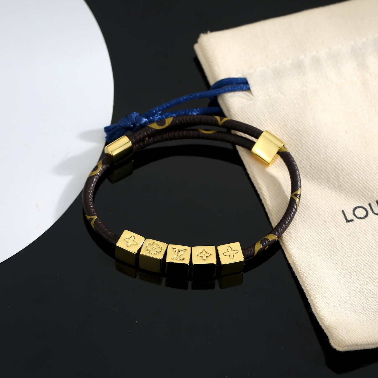 louis vuitton lv circle reversible bracelet