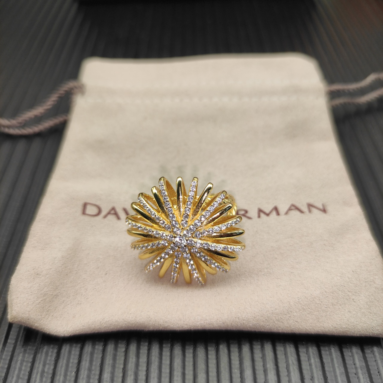 NO:603395,David Yurman =Golden 28mm baby's breath ring, US sizes, 6-7-8-9, four sizes, fine jewelry, ring19860909David Yurman =金色28mm满天星戒指 尺寸美号,6-7-8-9,四个号,饰品精品,ring,Jewelry