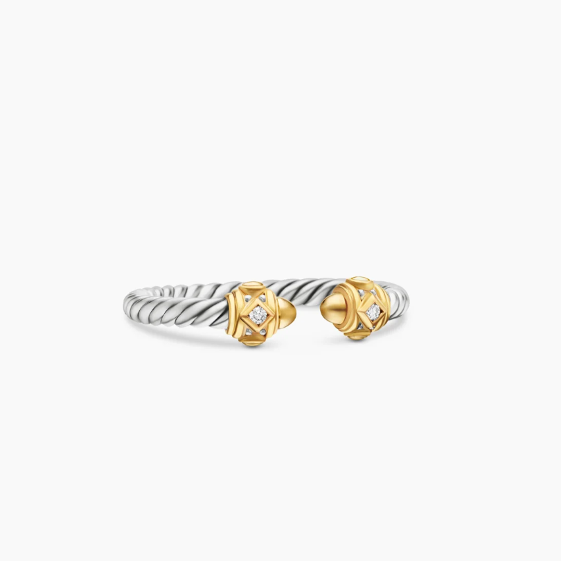 NO:603398,David Yurman round head split color revival ring, US sizes, 6-7-8-9, four sizes, jewelry boutique, ring19860909David Yurman 圆头分色复兴戒指 尺寸美号,6-7-8-9,四个号,饰品精品,ring,Jewelry
