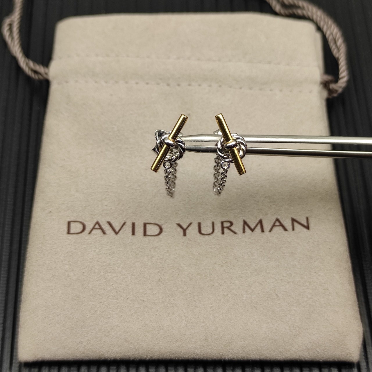 NO:663960,David Yurm Colorful 38.2mm Pettit Chain Earrings. No. DYEH-170, fine jewelry, earrings19860909David Yurm 分色38.2mm佩蒂特链饰耳环.编号DYEH-170,饰品精品,earrings,Jewelry