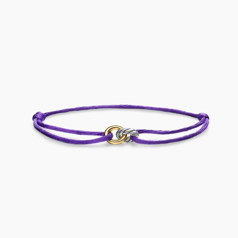 NO:664146,DavidYurman purple double-ring nylon rope bracelet (size 30 cm adjustable) No. DYSL-094, jewelry boutique, saint laurent, bracelet19860909DavidYurman紫色 双环尼龙绳手链（尺寸30厘米可以调节） 编号DYSL-094,饰品精品,saint laurent,bracelet,Jewelry