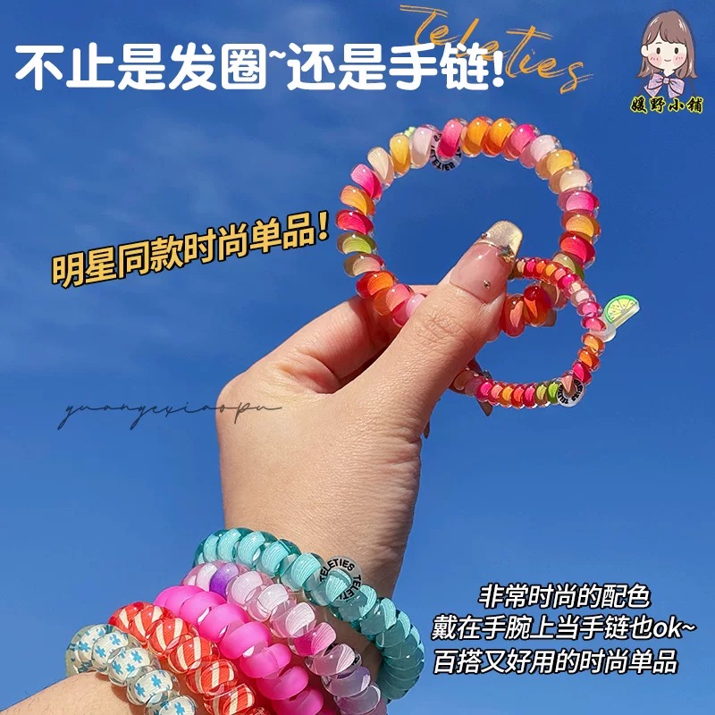 不只是发圈还是特别好看的手链,戴在手上随便一拍都好好看,而且制作和设计的工艺超精湛 5