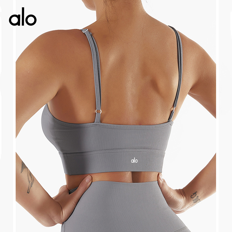 Alo sports bra yoga white