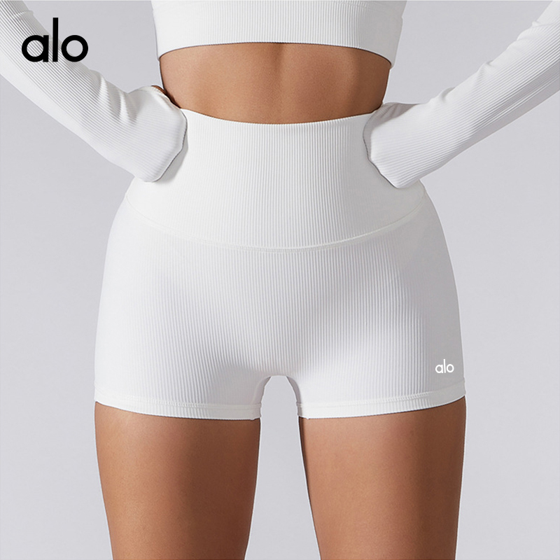 Alo shorts yoga white