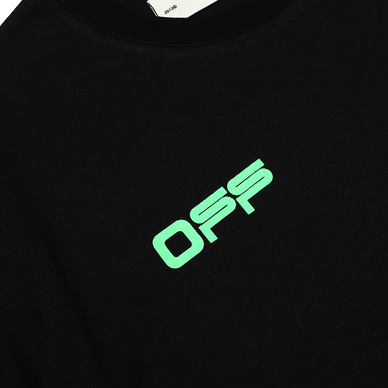 高版本OFF-WHITE 20ss兔八哥刺绣短袖T恤