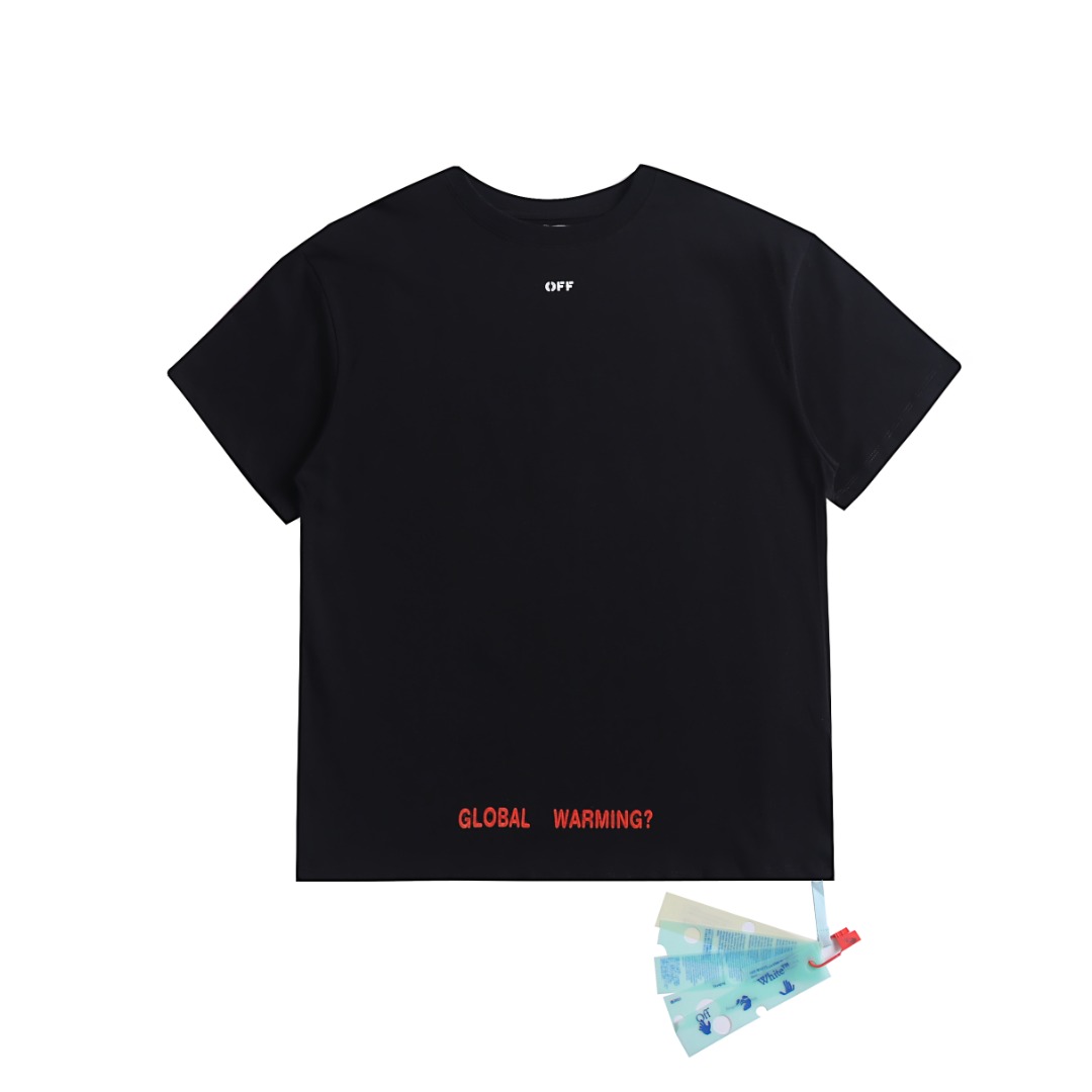 高版本OFF-WHITE 樱花箭头印花短袖