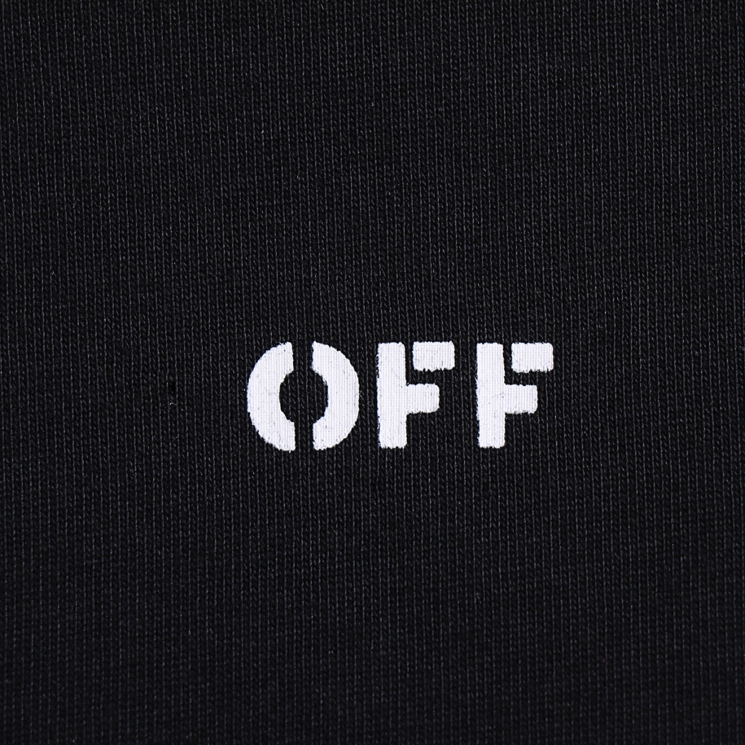高版本OFF-WHITE 樱花箭头印花短袖