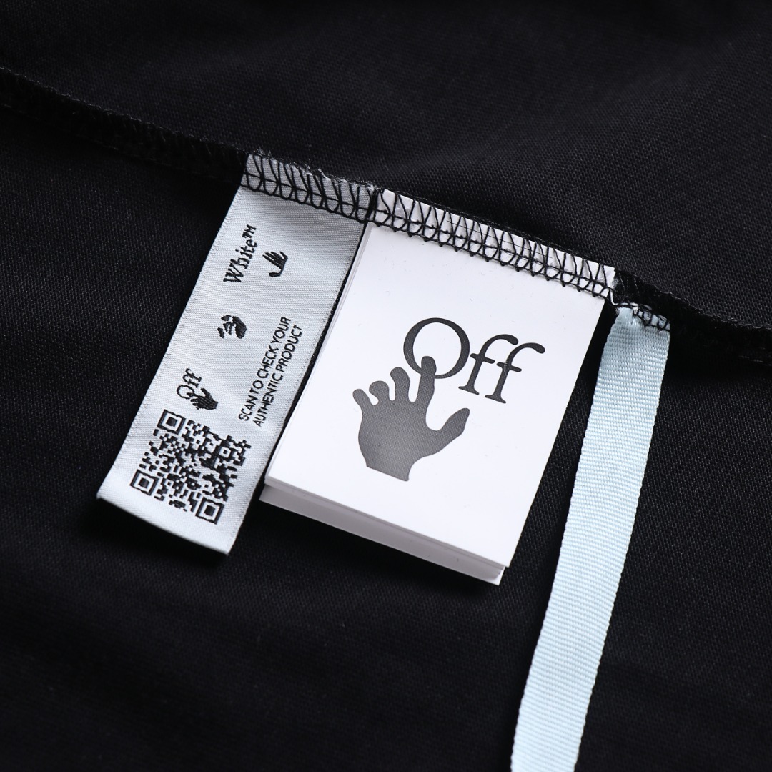高版本OFF-WHITE 樱花箭头印花短袖