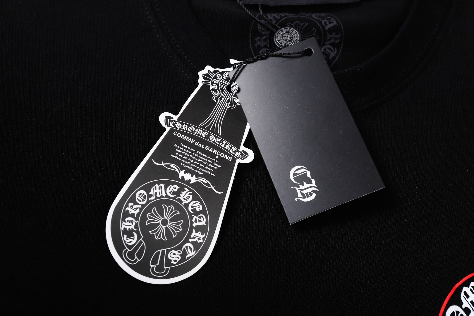 高版本Chrome Hearts 克罗心 梵文马蹄印花短袖