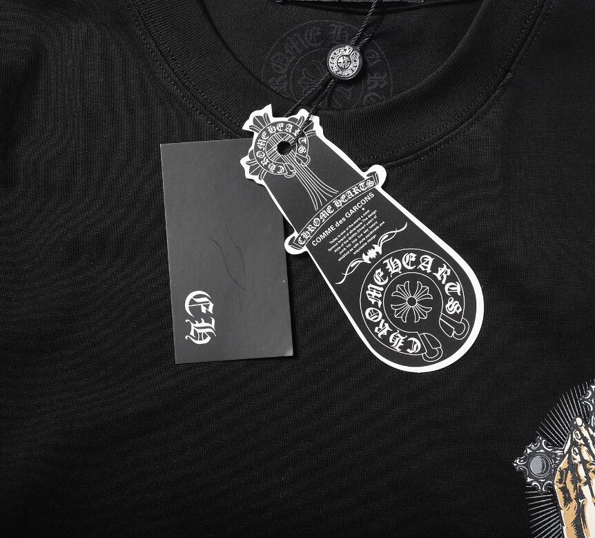 180 高版本Chrome Hearts 克罗心 手掌梵文十字印花短袖