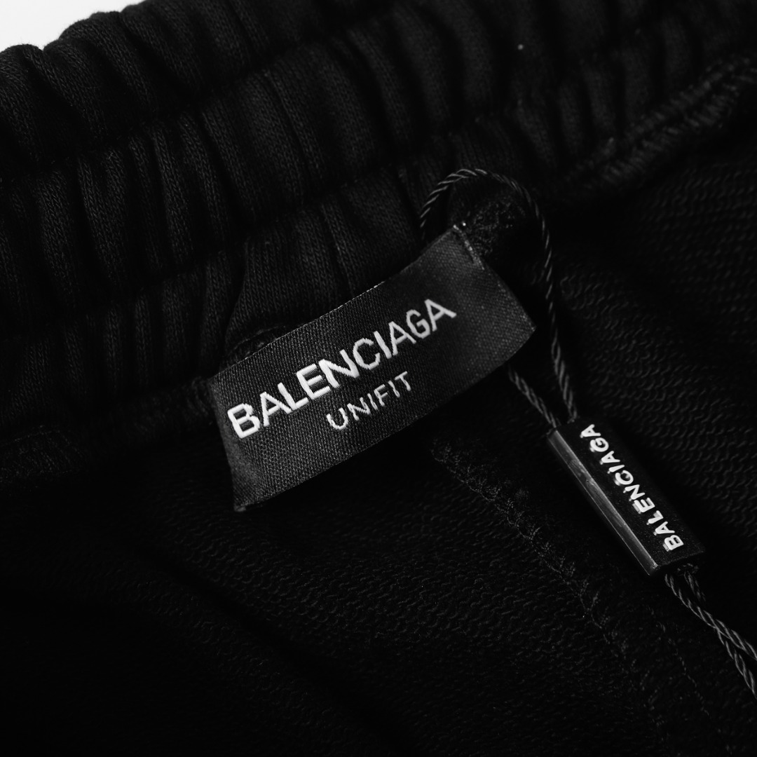 190 高版本BALENCIGA巴黎世家 涂鸦字母印花短裤