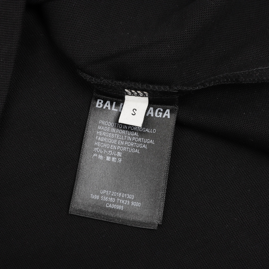 170 高版本BALENCIAGA/巴黎世家 多国语言LOGO集合印花短袖T恤