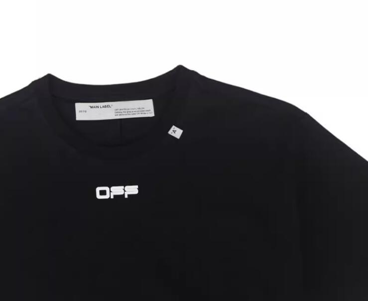 高版本OFF-WHITE 卡拉瓦乔油画箭头款短袖T恤