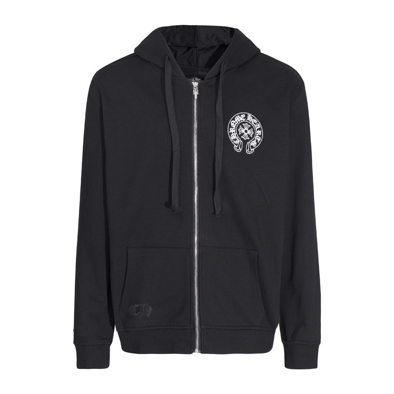 Perfeito
 Chrome Hearts Roupa Cardigans Casacos & Jaquetas Impressão Unissexo Algodão