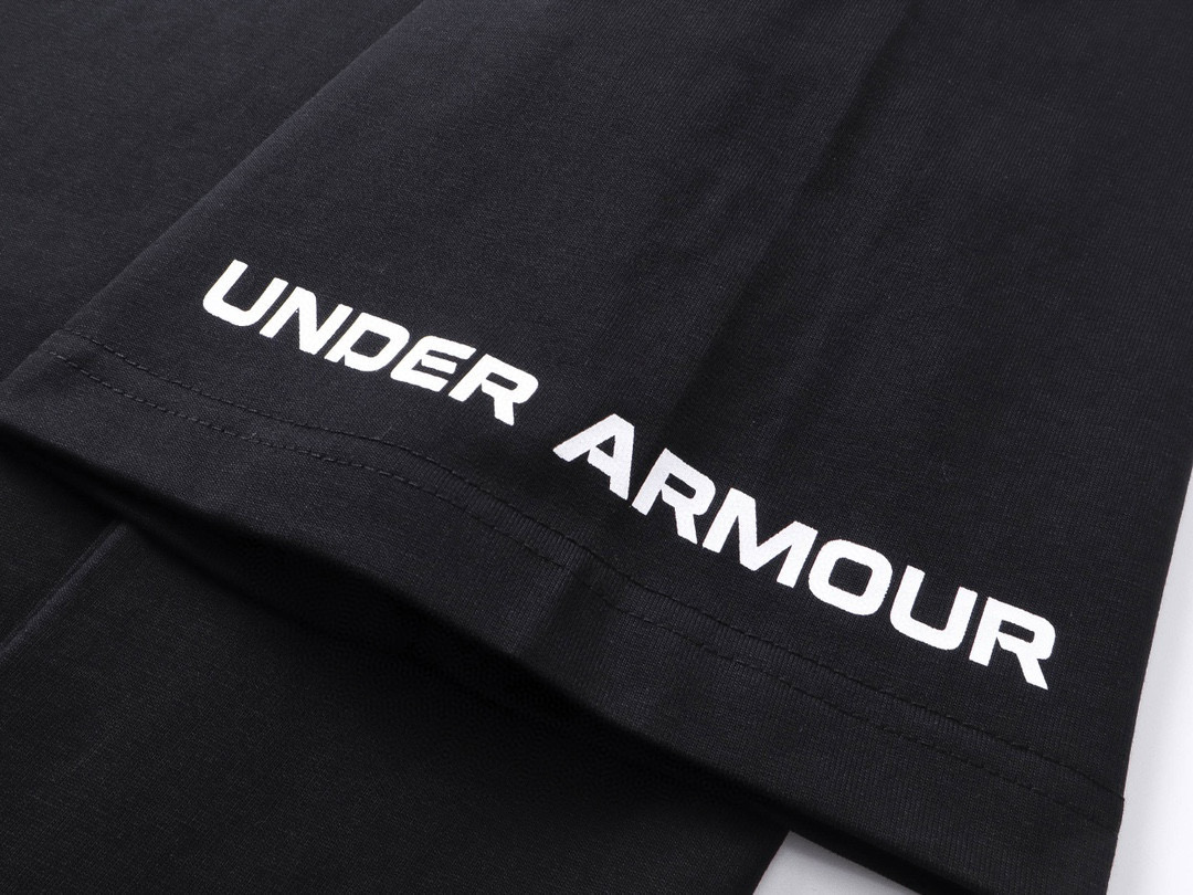 高版本BALENCIAGA/巴黎世家 x 安德玛联名款字母印花短袖T恤