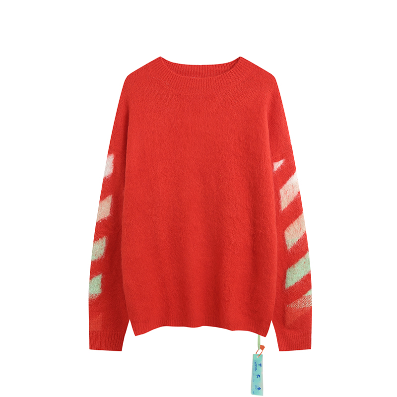 Off-White Vêtements Sweatshirts Rouge Blanc